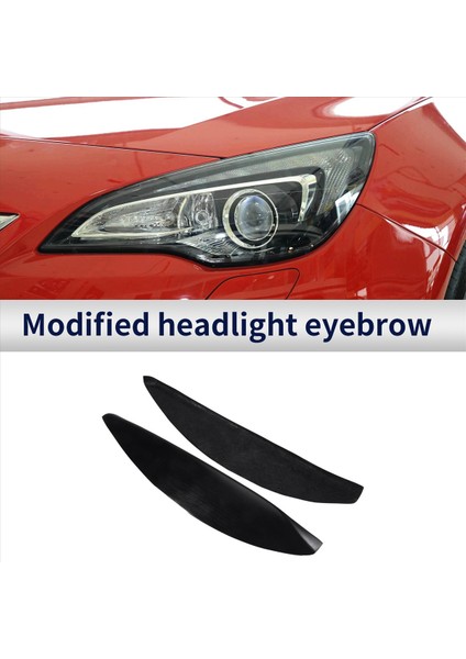 Araba Ön Far Lamba Kaşları Göz Kapakları Kalıplama Kapak Kapakları Opel Vauxhall Astra H Mk5 2004 - 2009 (Yurt Dışından) modelleri