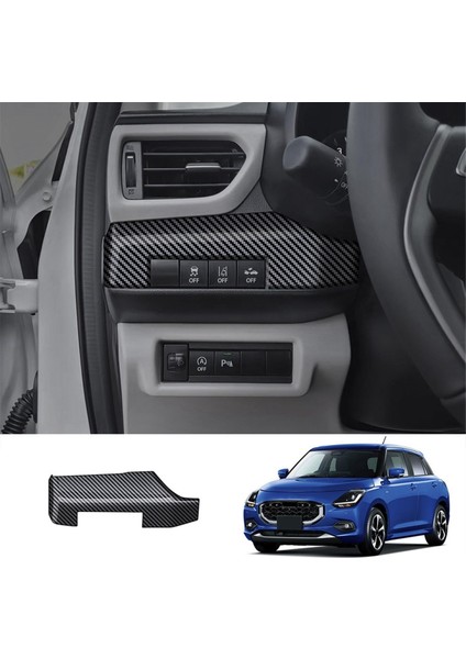 Suzuki Swift 2024 2025 Aksesuar Lhd Için Araba Far Ayarlama Anahtarı Kontrol Düğmesi Kapak (Yurt Dışından) fırsatları
