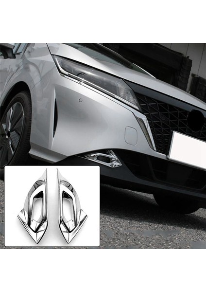Nissan Note E13 2021 2022 Rhd Ön Sis Işık Lambası Kapağı Trim Çerçeve Koruyucu Araba Aksesuarları 2 Pcs (Yurt Dışından) fırsatları