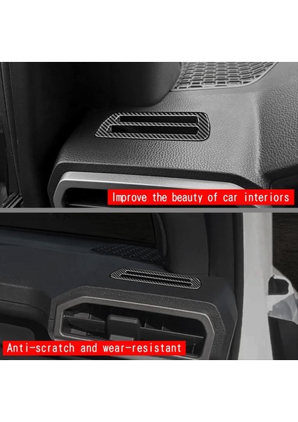 Toyota Tacoma Için Araç Ingutuzu Panel Hava Çocuk Çerçeşik Tacoma 2024 A/c Hava Çıkışı Döşeme Etiketleri Araç Aksesuarları Karbon Fiber (Yurt Dışından) fiyatları
