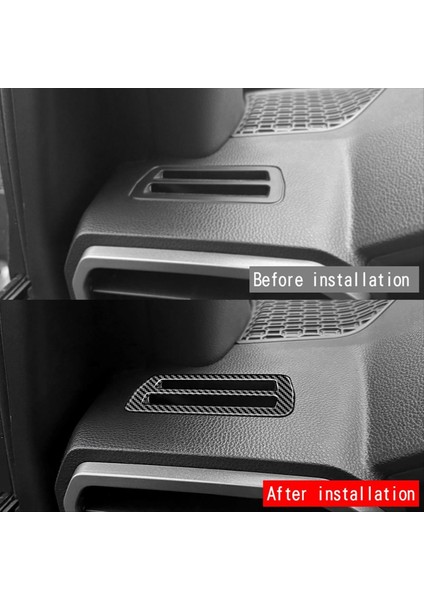 Toyota Tacoma Için Araç Ingutuzu Panel Hava Çocuk Çerçeşik Tacoma 2024 A/c Hava Çıkışı Döşeme Etiketleri Araç Aksesuarları Karbon Fiber (Yurt Dışından) modelleri