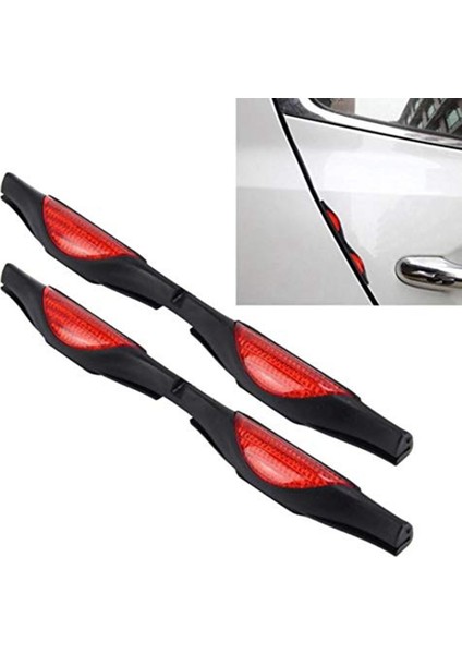 Araba Kapı Koruyucular Bump Stop Stop Kapı Koruma Koruma Şeriti Dent Reflektörler Araba Arka Ön Kapı Çıkanları Koruması (Yurt Dışından) modelleri