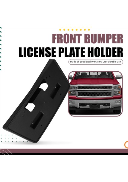 GM1068155 22763523 Front Plaka Plakası Braketi 2014-2015 Için Uygun Chevy Silverado 1500 (Yurt Dışından) fırsatları