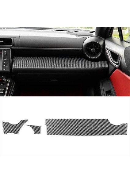 Subaru Brz Toyota GR86 2022-2025 Merkez Konsolu Gösterge Paneli Panel Kapak Trim Aksesuarları Lhd Için Karbon Fiber (Yurt Dışından) fırsatları