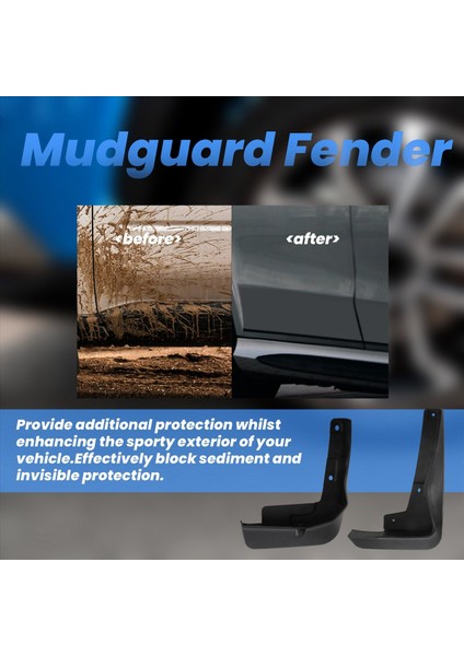 Toyota Veloz Için Araba Çamurları 2021-2022 Çamurluk Çamur Çamur Flap Guard Sıçrama Mudguards Araç Aksesuarları (Yurt Dışından) indirimleri