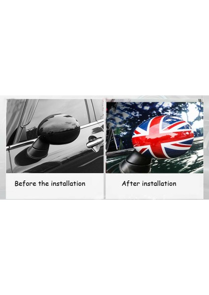 Mini Cooper Hardtop F54 F55 F56 F57 F60 Serisi Kırmızı/mavi Ingiltere Bayrağı Için Araba Kapısı Yan Ayna Kapak Kapakları (Yurt Dışından) indirimleri