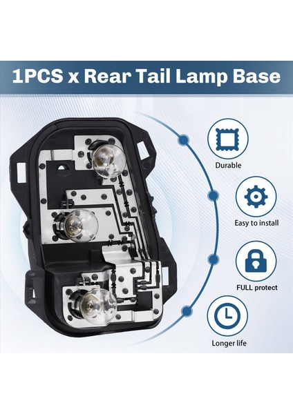 Arka Lamba Devre Kartı Ampul Tabanı Bmw 1 F20 F21 Için Soket Sağ 63217424496 (Yurt Dışından) fırsatları