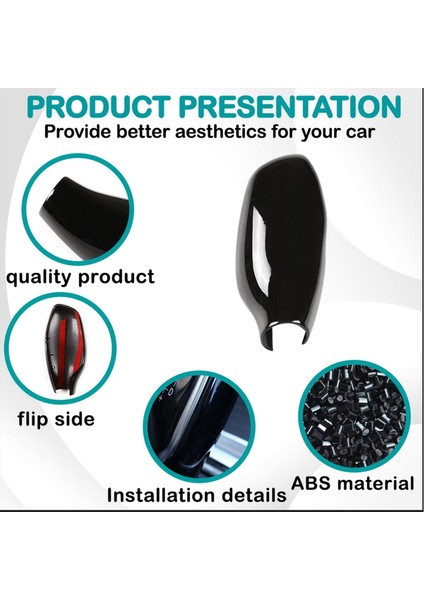 Bmw 5 7 Serisi Için G30 G11 G12 X3 X4 G01 G02 Araç Dişli Vites Değiştirme Düğmesi Dekoru Kapak Trim Iç Aksesuarlar - Siyah (Yurt Dışından) indirimleri