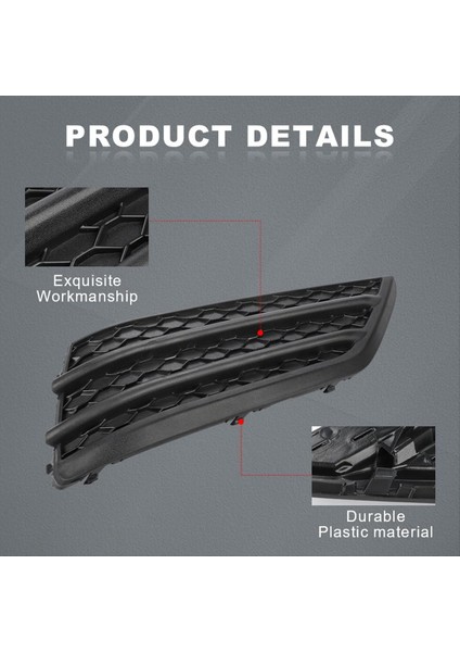 Honda Pilot Için Ön Sis Fark Kapağı 2016-2018 Yan Sis Lambası Çerçeve Grille Kapak Aksesuarları Sağ (Yurt Dışından) fiyatları