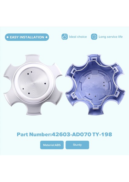 4pcs Tekerlek Merkezi Kapağı Toyota Tacoma 4runner 2005-2014 Merkez Kapağı 42603-AD070 (Yurt Dışından) indirimleri