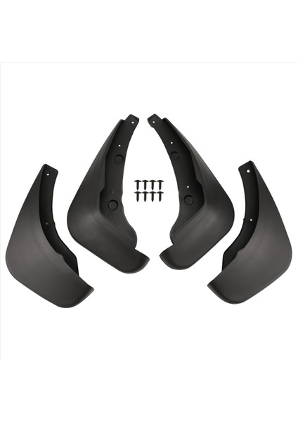 4pcs Mazda 2 Için Mudflap 2 Hatchback 2007-2012 Çamurluk Çamur Flaps Guard Splash Flep Mudguard Aksesuarları (Yurt Dışından)