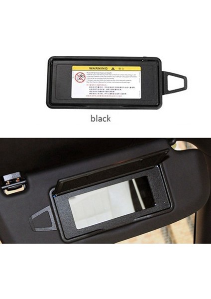 Araba Sun Visor Guard Sun Visor Dikizim Ayna Kapağı Değiştirme Mercedes-Benz S-Sınıfı Için Yedek 1998-2005 Siyah Sol ve Sağ (Yurt Dışından) fırsatları