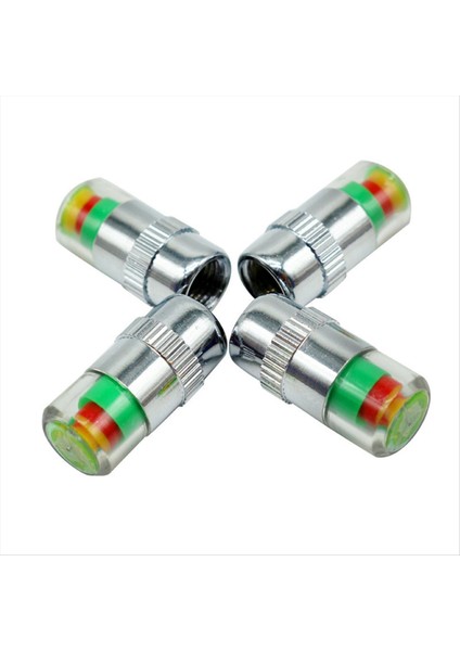 4pc Araç Lastik Basıncı Göstergesi Lastik Basınç Göstergesi Gösterge Uyarısı Izleme Valf Kapağı Sensörü Harici Valf Algılama (Yurt Dışından) fiyatları