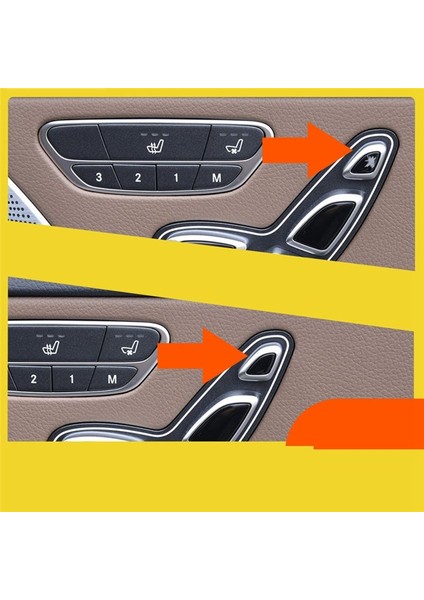 Mercedes Benz S Sınıfı W222 2014-2020 Sol ve Sağ Koltuk Başlık Ayarlama Anahtarı Düğmesi Araç Aksesuarları (Yurt Dışından) indirimleri