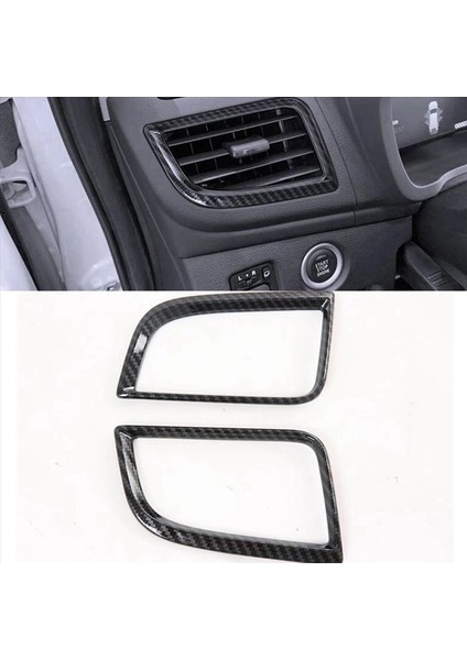 Mitsubishi Pajero Sport 2020 3pc Karbon Fiber Abs Klima Havalandırma Çıkış Kapağı Kapak Trim Araba Stil (Yurt Dışından) indirimleri