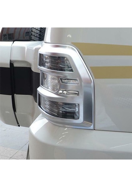 Mitsubishi Pajero V93 V97 2007-2019 Aksesuarlar Arka Işıklar Krom Çerçeve Koruyucu Trim (Yurt Dışından) fırsatları