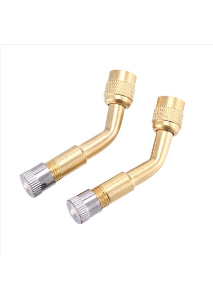 2 Pcs 135 Derece Hava Lastik Valfi Uzatma Adaptörü Motosiklet Arabaları Için Uzun Şey (Yurt Dışından) fiyatları