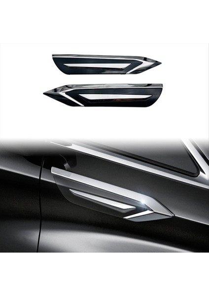 Toyota Alphard Vellfire 40 Serisi 2023 Araba Side Sinyal Işık Lambası Kapak Tarafı Amblem Trim Aksesuarları (Yurt Dışından) fiyatları