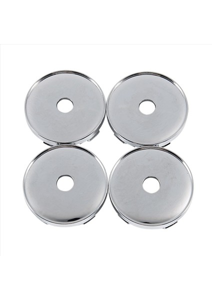 8 Krom Tekerlek Merkezi Göbek Kapağı Evrensel Araba Plastik 60MM Lastik Kaplamalar Seti (Yurt Dışından) fiyatları