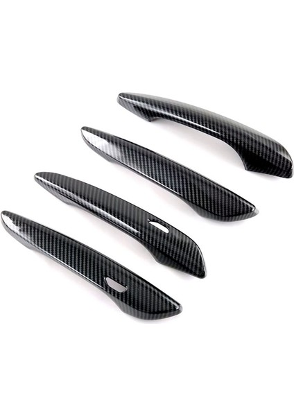 Mazda Cx-50 CX50 2023 Araç Dış Kapı Kolu Kapak Dış Koruyucusu Kapak Trim Aksesuarları (Abs Karbon Fiber) (Yurt Dışından)