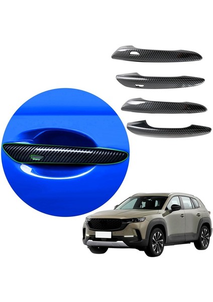 Mazda Cx-50 CX50 2023 Araç Dış Kapı Kolu Kapak Dış Koruyucusu Kapak Trim Aksesuarları (Abs Karbon Fiber) (Yurt Dışından) fiyatları