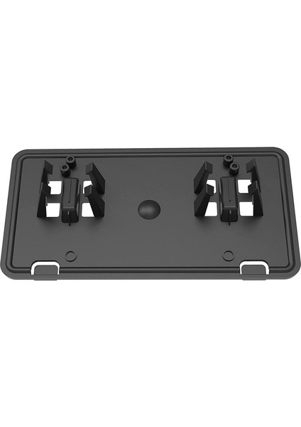 Ön Tampon Plaka Plakası Tutucu Kapak Çerçevesi JL3Z-17A385-BA Ford F150 2018 2019 2019 2020 Aksesuarlar Siyah (Yurt Dışından)