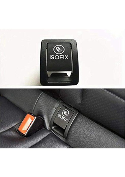 2x 2059200513 Araba Koltuğu Isofix Anahtar Kapağı Mercedes W205 C300 C350 C200 C180 2015-2016 Siyah (Yurt Dışından) fiyatları