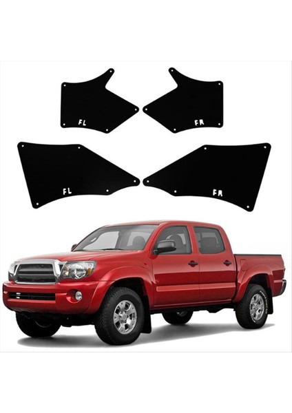 Toyota Tacoma Için Araba Sıçrama Muhafızları 2005 Ön Fender Liner Çamurlu Kanatlar Çamurluk Aksesuarları (Yurt Dışından) fırsatları
