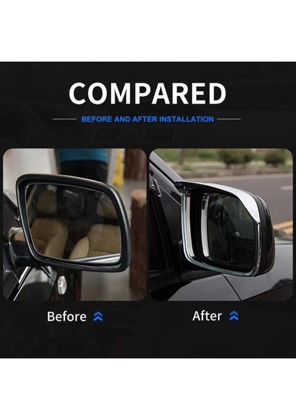 Dodge Journey Için Fiat Fiat Freemont 2013-2016 Krom Araç Dikiz Aynası Trim Yağmur Ryebrow Çerçeve Çıkartma Aksesuarları (Yurt Dışından) indirimleri