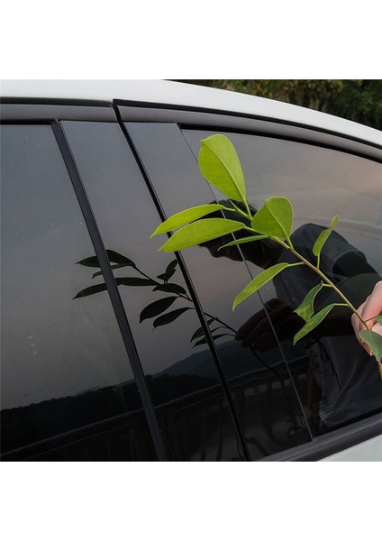 Araba Sütun Destekleri Kapı Penceresi Ford Explorer Için Kalıp Kalıp 2011-2019 Anti Scratch Stickers Aksesuarları Parlak Siyah (Yurt Dışından) fiyatları