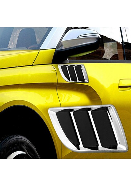 Araç Tarafı Hava Akışı Havalandırma Çamurluk Çember Deliği Kapağı Alım Izgara Kanalı Dekorasyon Çıkartması (Yurt Dışından) fiyatları