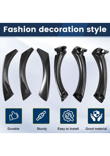 Bmw 3 Serisi E90 E91 E92 316 318 320 325 328I 2004-2012 Rhd Karbon Fiber Deseni (Yurt Dışından) fiyatları