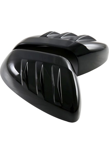 Mg Zs 2024 Araba Dikiz Aynası Yan Ayna Kapağı Kaplama Dış Aksesuarlar Siyah (Yurt Dışından)