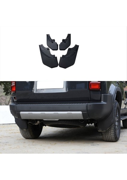 Toyota Land Cruiser Için 250 Prado LC250 2024 Araba Çamur Muhafızları Flaps Sıçrama Ön Arka Çamurlu Aksesuarlar (Yurt Dışından) indirimleri