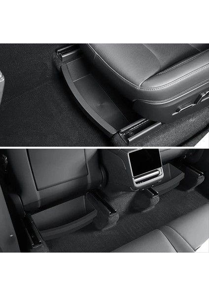 Tesla Model Y 2025 Juniper Için Koltuk Çekmece Saklama Kutusu Altındaki Araç Ön Koltuklar (Yurt Dışından) modelleri