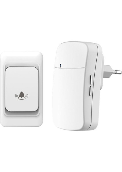 Açık Kablosuz Kapı Zil Zil Kiti 300M Uzaktan Kumanda Evi Benim Melodisi Yüzük Kapı Zili E Fiş Hoş Geldiniz (Yurt Dışından)