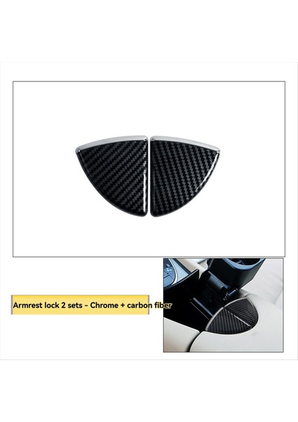Araba Merkezi Konsol Kapak Paneli Koltuk Kutusu Trim Koruyucu Kapak Çıkartmaları Benz E Sınıfı W211 Karbon Fiber Renk (Yurt Dışından) modelleri