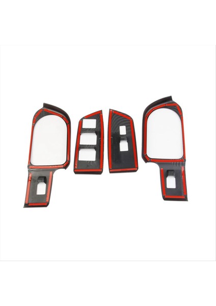 Honda Ridgeline Için 2021-2023 Pencere Asansör Anahtarı Paneli Arka Kupa Tutucu Kapak Döşeme Karbon Fiber Aksesuarları (Yurt Dışından) modelleri