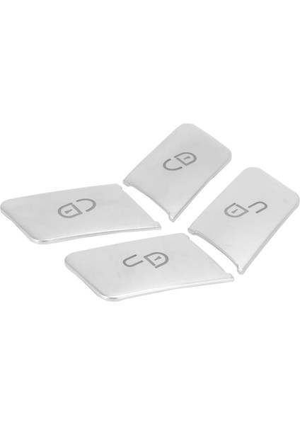8pcs Araba Kapısı Kilit Açma Düğmeleri Payetler Dekorasyon Kapağı Trim Mercedes Benz Gla Cla Glk Gle Cls ml Gl A B C E Sınıf (Yurt Dışından) fırsatları