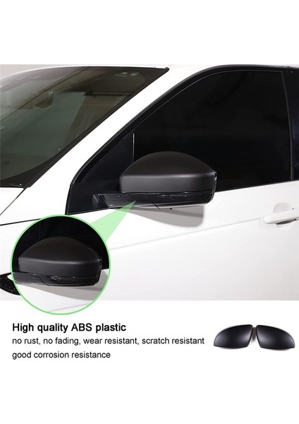 Land Rover Evoque Için Jaguar F-Pace X761 Mat Siyah Için Dikiz Ayna Kapak Yan Ayna Koruyucu Trim (Yurt Dışından) modelleri