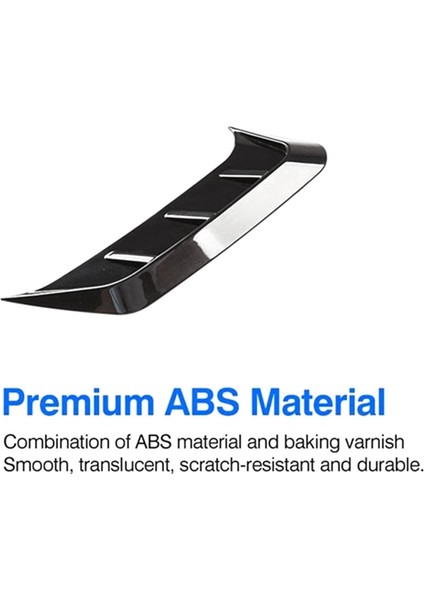 Audi A3 A3 A3L 2021 2022 Otomobil Arka Kuyruk Işık Lamba Kapak Trim Dekorasyon Çıkartma Dış Aksesuarlar Parlak Siyah (Yurt Dışından) fiyatları