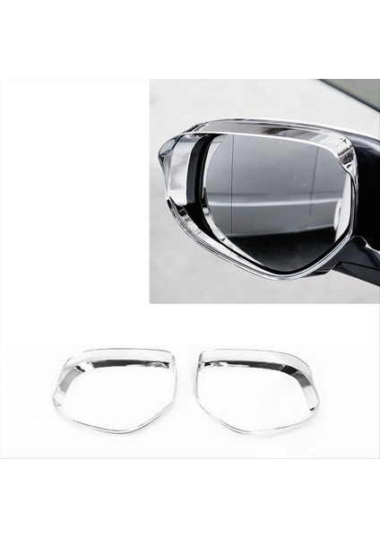 Mitsubishi Outlander 2013-2021 Yan Ayna Yağmur Kaş Trim Koruması Için (Yurt Dışından) fiyatları