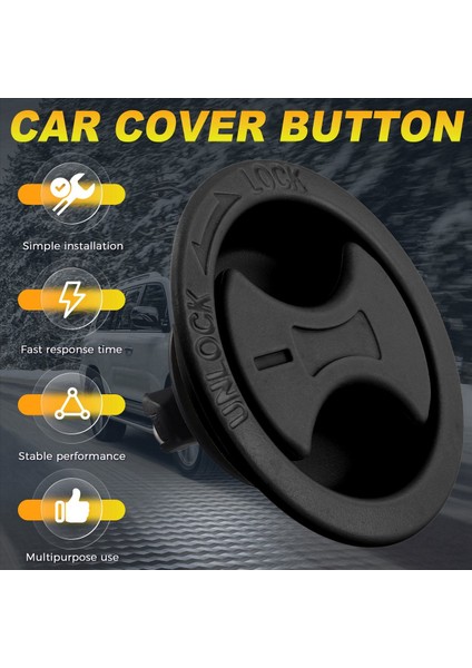 Toyota Land Cruıser LC200 Siyah Için Araba Bagaj Kapağı Araç Kutusu Kapak Plaka Tuvalet Knob Bagaj Kapısı Paneli Düğmesi 64870-60011 (Yurt Dışından) fırsatları