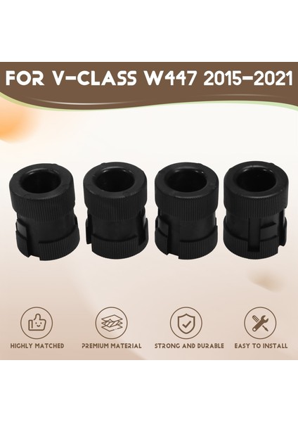 4pcs Araba Orta Kapı Anormal Gürültü Eliminasyon Kılavuzu Blok Mercedes-Benz V Sınıfı W447 Gürültü Azaltma Kılavuzu Blok (Yurt Dışından) fırsatları
