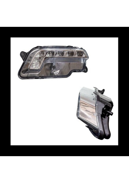 2x Sol Gündüz Çalışma Işık LED Sis Lambaları Mercedes W212 E300 E350 E500 E550 09-13 2128200756 (Yurt Dışından) indirimleri
