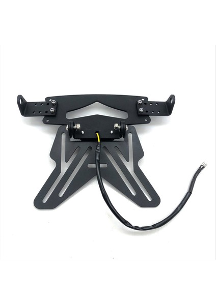 Ayarlanabilir Motosiklet Plakası Montaj Tutucu Braketi- Evrensel Kat Plaka Kuyruk Işık Tutucu (Yurt Dışından)