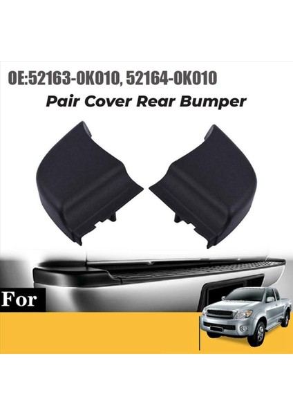 3x Arka Tampon Uç Plaka Köşe Kaplama Toyota Hilux Vigo 2004-2015 52163-0K010 52164-0K010 (Yurt Dışından) fiyatları