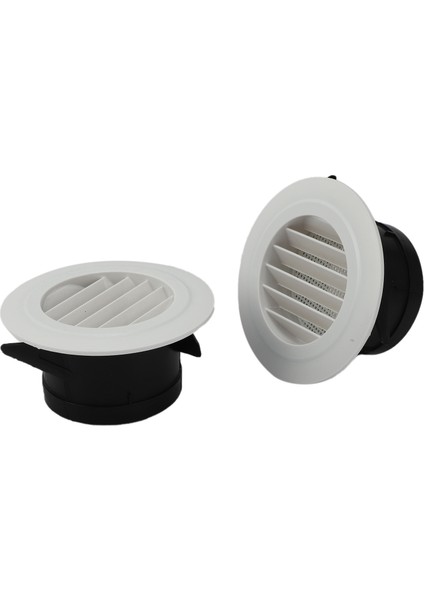 4 Adet 4 Inç Hava Havalandırma Kamartması Hava Grill Kapağı Banyo Ofis Evi Için Yerleşik Bir Sinek Ekranlı (Yurt Dışından) modelleri