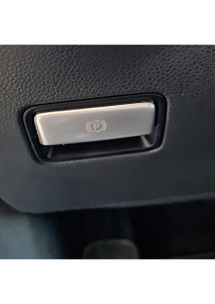 4x Otopark El Freni Sticker P Düğmesi Fren Anahtarı Çerçevesi Kapak Benz ML350 GL450 Amg W166 W176 W246 X156 (Yurt Dışından) modelleri