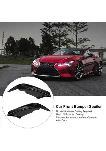 Araba Ön Tampon Yan Ayırıcı Spoiler Kiti Sis Lamba Kapağı -Bmw F30 F35 M Paket 320I 325I 2013-2019 B (Yurt Dışından) fırsatları